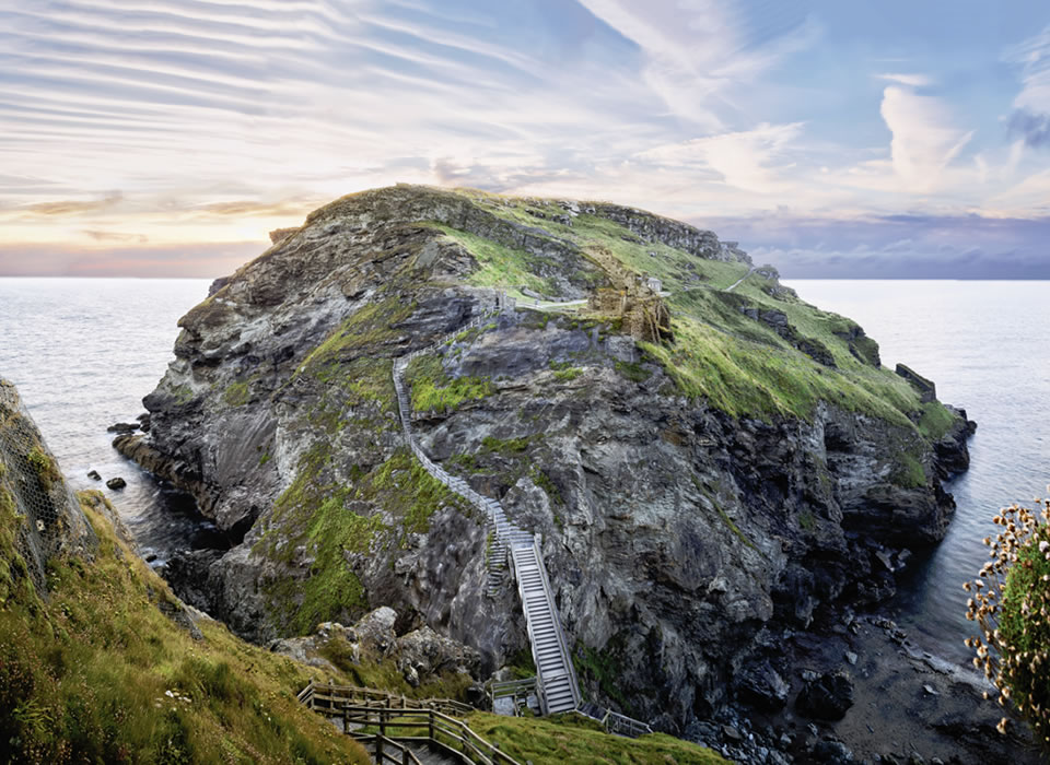 Path to Tintagel Castle